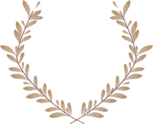 Soft Painting Dry Laurel Wreath